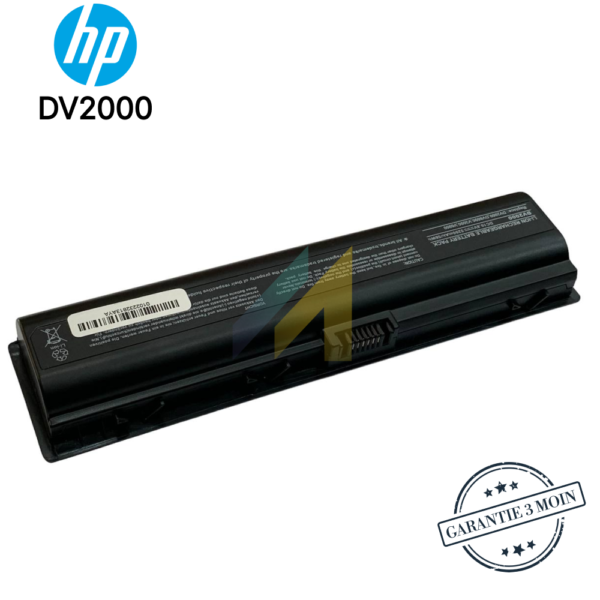 Batterie HP DV2000 Voltage:10.8V; Capacité:56Wh,5200mAh