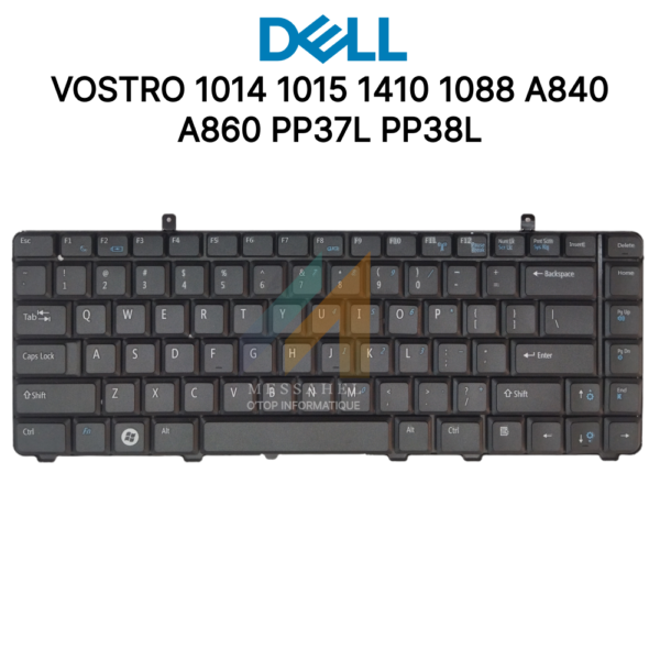 Clavier DELL Vostro 1014 1015 1088 1410 A840 A860 PP38L