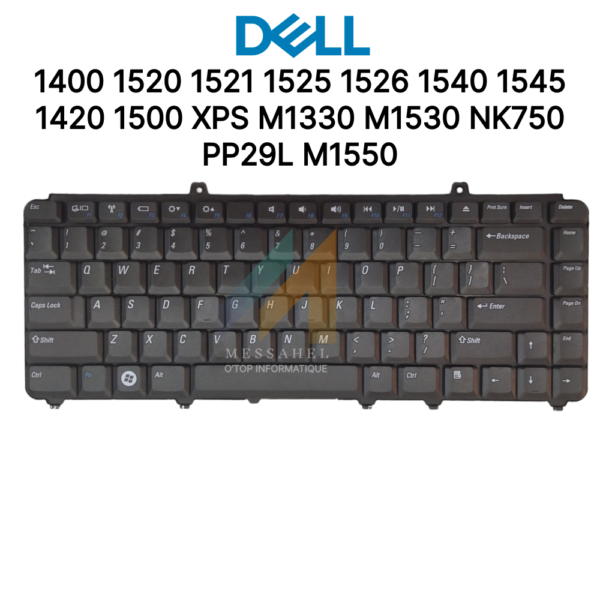 Clavier DELL Inspiron 1400 1500 XPS M1330 M1530