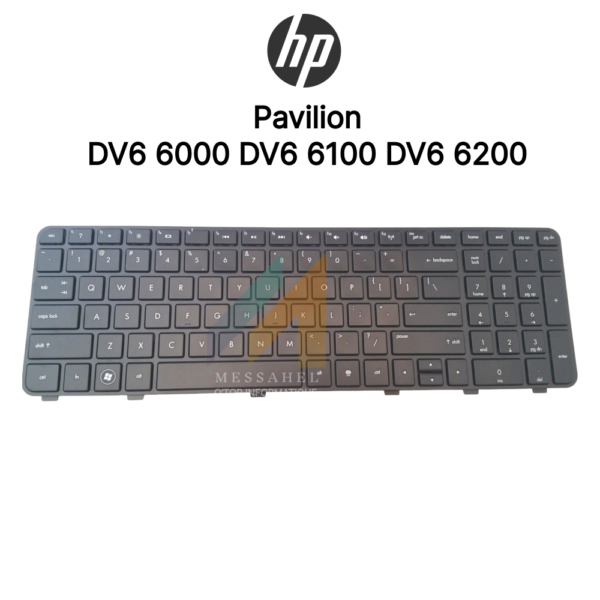 Clavier HP  Pavilion DV6 6000 DV6 6100 DV6 6200