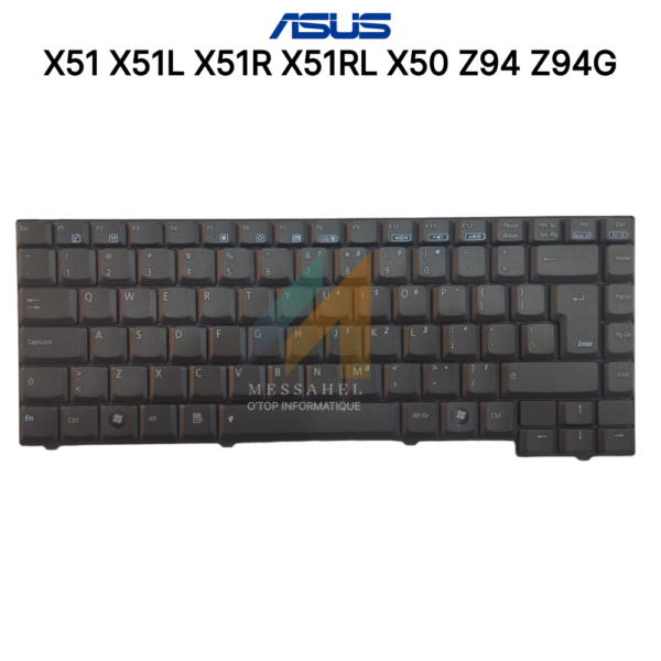 Clavier ASUS X51 X51L X51R X51RL X50 Z94 Z94G