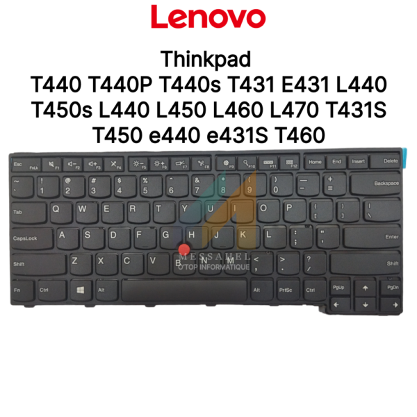 Clavier LENOVO  Thinkpad T440 L440 L450 L460 L470 T450 e440