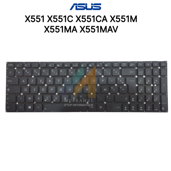 Clavier  ASUS X551 X551C X551CA X551M X551MA X551MAV