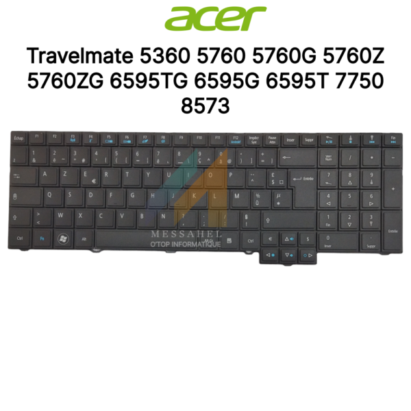 Clavier ACER Travelmate 5360 5760  6595TG  7750 8573